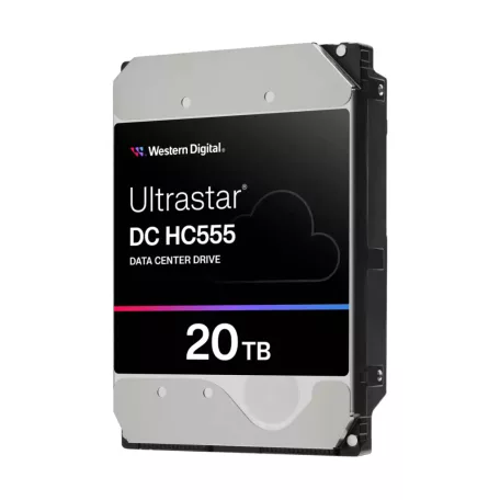 Western Digital Ultrastar DC HC555, 20 TB, 7200 RPM, 512 MB, 3.5", Serial ATA III