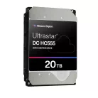 Western Digital Ultrastar DC HC555, 20 TB, 7200 RPM, 512 MB, 3.5", Serial ATA III