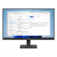   Lenovo ThinkVision S24-4e, 60,5 cm (23.8"), 1920 x 1080 pixelek, Full HD, LED, 6 ms, Fekete