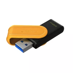   Kingston Technology DataTraveler Exodia S, 512 GB, USB A típus, 3.2 Gen 1 (3.1 Gen 1), Forgó, 8,72 g, Fekete, Sárga