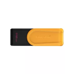   Kingston Technology DataTraveler Exodia S, 512 GB, USB A típus, 3.2 Gen 1 (3.1 Gen 1), Forgó, 8,72 g, Fekete, Sárga