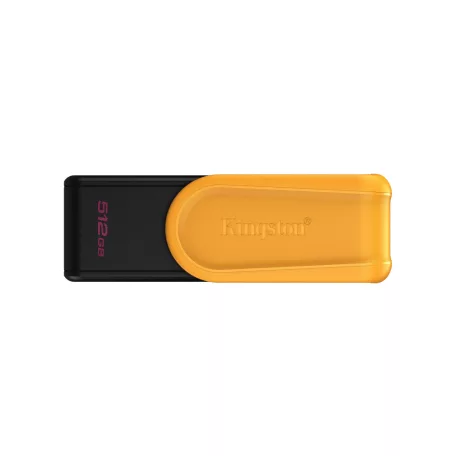 Kingston Technology DataTraveler Exodia S, 512 GB, USB A típus, 3.2 Gen 1 (3.1 Gen 1), Forgó, 8,72 g, Fekete, Sárga