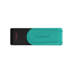   Kingston Technology DataTraveler Exodia S, 128 GB, USB A típus, 3.2 Gen 1 (3.1 Gen 1), Forgó, 8,32 g, Fekete, Türkizkék