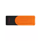 Kingston Technology DataTraveler Exodia S, 256 GB, USB A típus, 3.2 Gen 1 (3.1 Gen 1), Forgó, 8,72 g, Fekete, Narancssárga