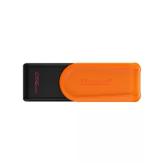   Kingston Technology DataTraveler Exodia S, 256 GB, USB A típus, 3.2 Gen 1 (3.1 Gen 1), Forgó, 8,72 g, Fekete, Narancssárga