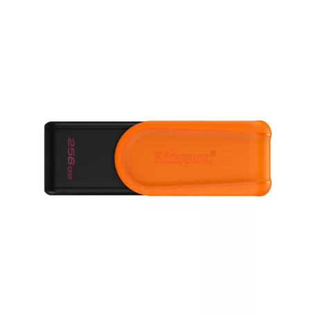 Kingston Technology DataTraveler Exodia S, 256 GB, USB A típus, 3.2 Gen 1 (3.1 Gen 1), Forgó, 8,72 g, Fekete, Narancssárga