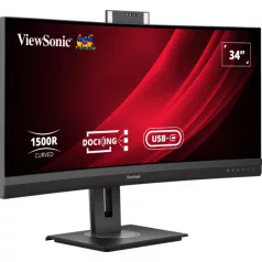   Viewsonic VG3457CV, 86,4 cm (34"), 3440 x 1440 pixelek, UltraWide Quad HD, LED, 5 ms, Fekete