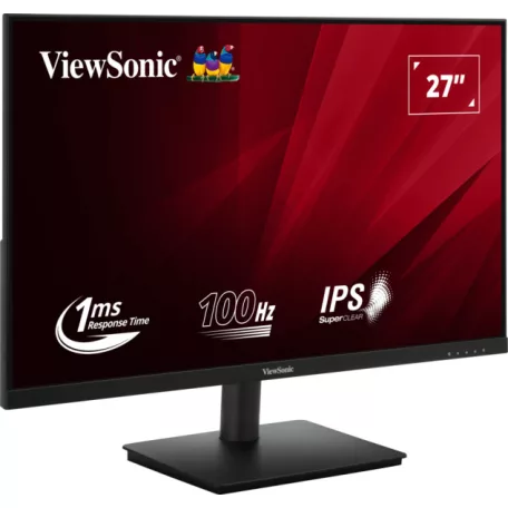 Viewsonic VA270-H, 68,6 cm (27"), 1920 x 1080 pixelek, Full HD, LED, 1 ms, Fekete