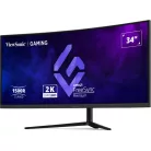 Viewsonic VX3418C-2K, 86,4 cm (34"), 3440 x 1440 pixelek, UltraWide Quad HD, Fekete