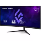 Viewsonic VX3418C-2K, 86,4 cm (34"), 3440 x 1440 pixelek, UltraWide Quad HD, Fekete