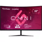 Viewsonic VX Series VX3218C-2K, 81,3 cm (32"), 2560 x 1440 pixelek, Quad HD, LED, 1 ms, Fekete