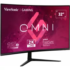  Viewsonic VX Series VX3218C-2K, 81,3 cm (32"), 2560 x 1440 pixelek, Quad HD, LED, 1 ms, Fekete