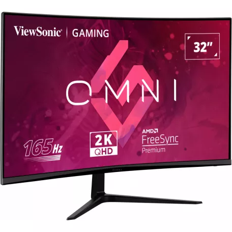 Viewsonic VX Series VX3218C-2K, 81,3 cm (32"), 2560 x 1440 pixelek, Quad HD, LED, 1 ms, Fekete
