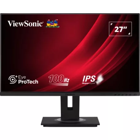 Viewsonic VG Series VG2748A-2, 68,6 cm (27"), 1920 x 1080 pixelek, Full HD, LED, 5 ms, Fekete