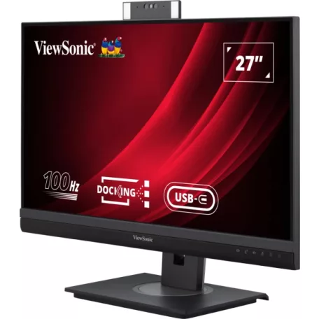 Viewsonic VG Series VG2757V-2K, 68,6 cm (27"), 2560 x 1440 pixelek, Quad HD, LED, 5 ms, Fekete