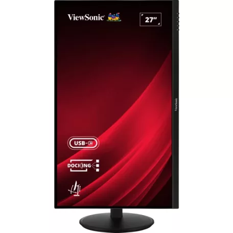 Viewsonic VG Series VG2709U-2K, 68,6 cm (27"), 2560 x 1440 pixelek, Quad HD, LED, 4 ms, Fekete