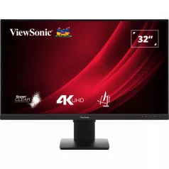   Viewsonic VG3208-4K, 81,3 cm (32"), 3840 x 2160 pixelek, 4K Ultra HD, LED, 4 ms, Fekete