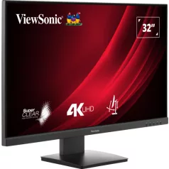   Viewsonic VG3208-4K, 81,3 cm (32"), 3840 x 2160 pixelek, 4K Ultra HD, LED, 4 ms, Fekete