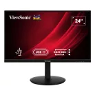Viewsonic VG Series VG2409U-2, 60,5 cm (23.8"), 1920 x 1080 pixelek, Full HD, LED, 4 ms, Fekete