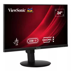   Viewsonic VG Series VG2409U-2, 60,5 cm (23.8"), 1920 x 1080 pixelek, Full HD, LED, 4 ms, Fekete