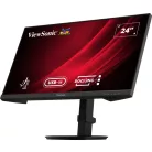 Viewsonic VG Series VG2409U-2, 60,5 cm (23.8"), 1920 x 1080 pixelek, Full HD, LED, 4 ms, Fekete