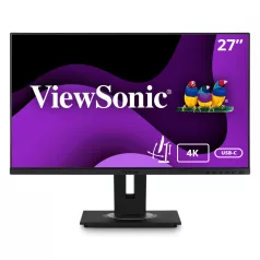   Viewsonic VG Series VG2756-4K, 68,6 cm (27"), 3840 x 2160 pixelek, 4K Ultra HD, LED, 5 ms, Fekete