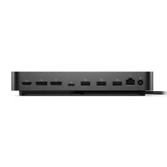   DELL WD25, Vezetékes, USB 3.2 Gen 2 (3.1 Gen 2) Type-C, 100 W, 10,100,1000,2500 Mbit/s, Fekete, 2500 Gbit/s