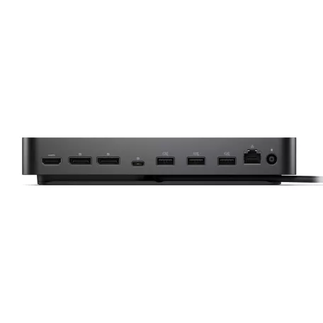 DELL WD25, Vezetékes, USB 3.2 Gen 2 (3.1 Gen 2) Type-C, 100 W, 10,100,1000,2500 Mbit/s, Fekete, 2500 Gbit/s