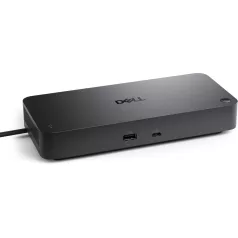   DELL Pro SD25, Vezetékes, USB 3.2 Gen 2 (3.1 Gen 2) Type-C, 130 W, 2500 Mbit/s, Fekete, 6K Ultra HD