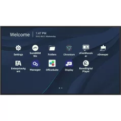   Viewsonic CDE7530, 190,5 cm (75"), 3840 x 2160 pixelek, Wi-Fi
