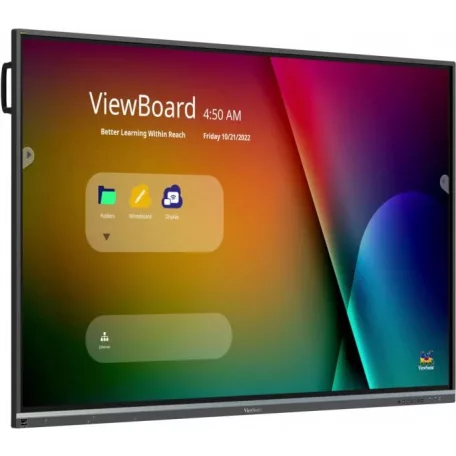 Viewsonic IFP6550-5F, 165,1 cm (65"), 1428,48 x 803,52 mm, 400 cd/m², 1,07 milliárd szín, 3840 x 2160 pixelek, 4K Ultra HD