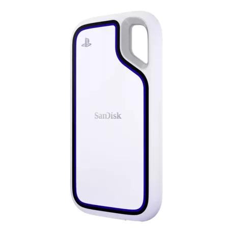 SanDisk SDSSDE62P-2T00-G25, 2 TB, USB C-típus, 3.2 Gen 2 (3.1 Gen 2), 1000 MB/s, Fehér