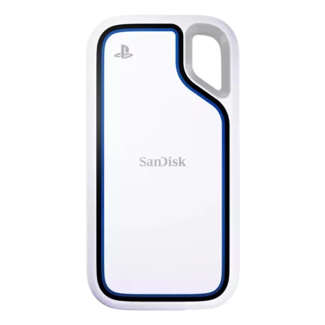 SanDisk SDSSDE62P-2T00-G25, 2 TB, USB C-típus, 3.2 Gen 2 (3.1 Gen 2), 1000 MB/s, Fehér