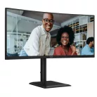 AOC E4 CU34E4CV, 86,4 cm (34"), 3440 x 1440 pixelek, UltraWide Quad HD, LCD, 4 ms, Fekete