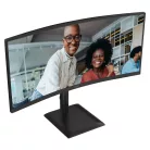 AOC E4 CU34E4CV, 86,4 cm (34"), 3440 x 1440 pixelek, UltraWide Quad HD, LCD, 4 ms, Fekete