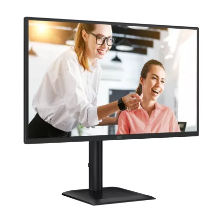 AOC E4 Q27E4CV, 68,6 cm (27"), 2560 x 1440 pixelek, Quad HD, LED, 4 ms, Fekete