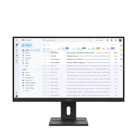 Lenovo ThinkVision E27-40, 68,6 cm (27"), 1920 x 1080 pixelek, Full HD, LCD, 6 ms, Fekete
