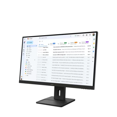 Lenovo ThinkVision E27-40, 68,6 cm (27"), 1920 x 1080 pixelek, Full HD, LCD, 6 ms, Fekete