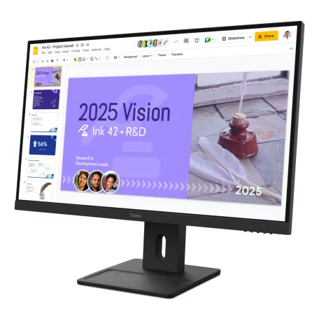 Lenovo ThinkVision E27Q-40, 68,6 cm (27"), 2560 x 1440 pixelek, Quad HD, LCD, 6 ms, Fekete