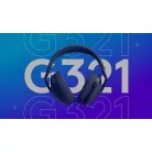 Logitech G G321 LIGHTSPEED, Vezeték nélküli, 20 - 20000 Hz, Játék, 210 g, Headset, Fehér