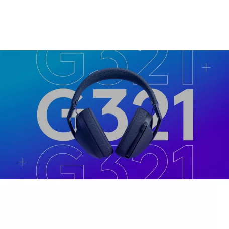 Logitech G G321 LIGHTSPEED, Vezeték nélküli, 20 - 20000 Hz, Játék, 210 g, Headset, Fehér