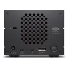 LaCie 2big Dock v2, 60 TB, HDD, 3,86 kg, Asztali, Fekete