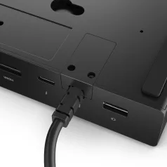   Lenovo ThinkPad Thunderbolt 4 Smart Dock Gen2 7500, Vezetékes, Thunderbolt 4, 100 W, 2500 Mbit/s, Fekete, Eclipse Black