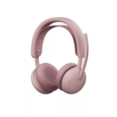   Logitech Zone Wireless 2 ES for Business, Vezeték nélküli, 20 - 20000 Hz, Business/Everyday, 212 g, Headset, Rózsa