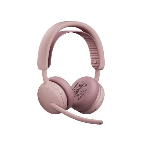 Logitech Zone Wireless 2 ES for Business, Vezeték nélküli, 20 - 20000 Hz, Business/Everyday, 212 g, Headset, Rózsa