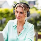 Logitech Zone Wireless 2 ES, Vezetékes és vezeték nélküli, Hívás/zene, 212 g, Headset, Grafit