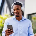 Logitech Zone Wireless 2 ES, Vezetékes és vezeték nélküli, Hívás/zene, 212 g, Headset, Fehér