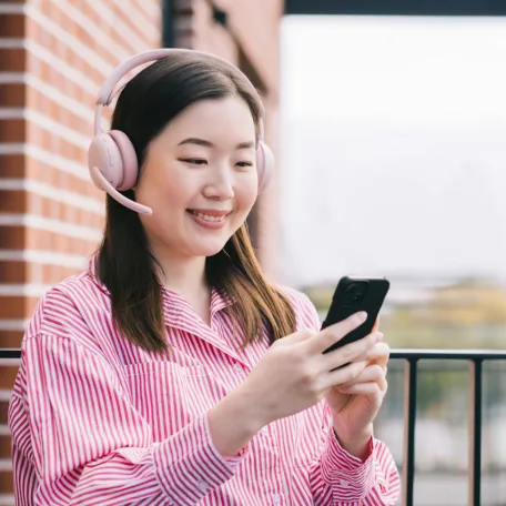 Logitech Zone Wireless 2 ES, Vezetékes és vezeték nélküli, Hívás/zene, 212 g, Headset, Rózsa