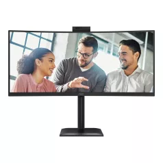   AOC E4 CU34E4CW, 86,4 cm (34"), 3440 x 1440 pixelek, UltraWide Quad HD, LED, 4 ms, Fekete