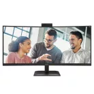 AOC E4 CU34E4CW, 86,4 cm (34"), 3440 x 1440 pixelek, UltraWide Quad HD, LED, 4 ms, Fekete